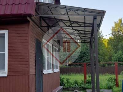 примыкающий навес к дому