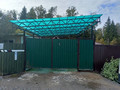 автомобильный навес из поликарбоната