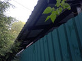 навес с прямым скатом