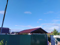 навес с двускатной формой кровли